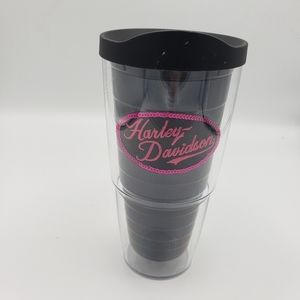 Tervis‎ Harley Davidson 24 oz insulated tumbler with lid